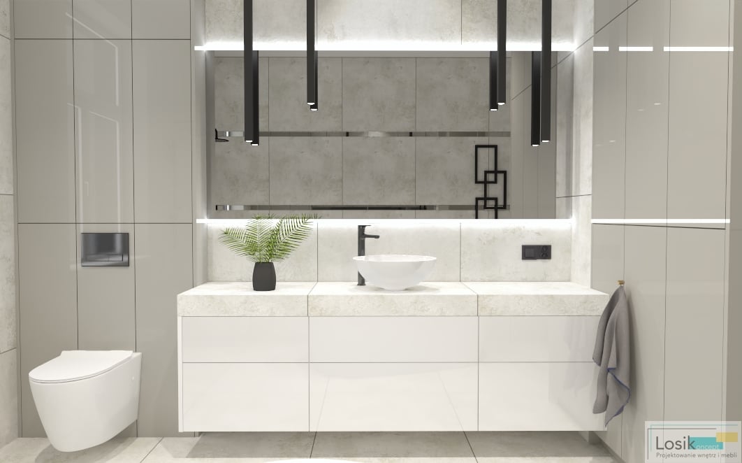 Projekt wnętrza Stuchowo