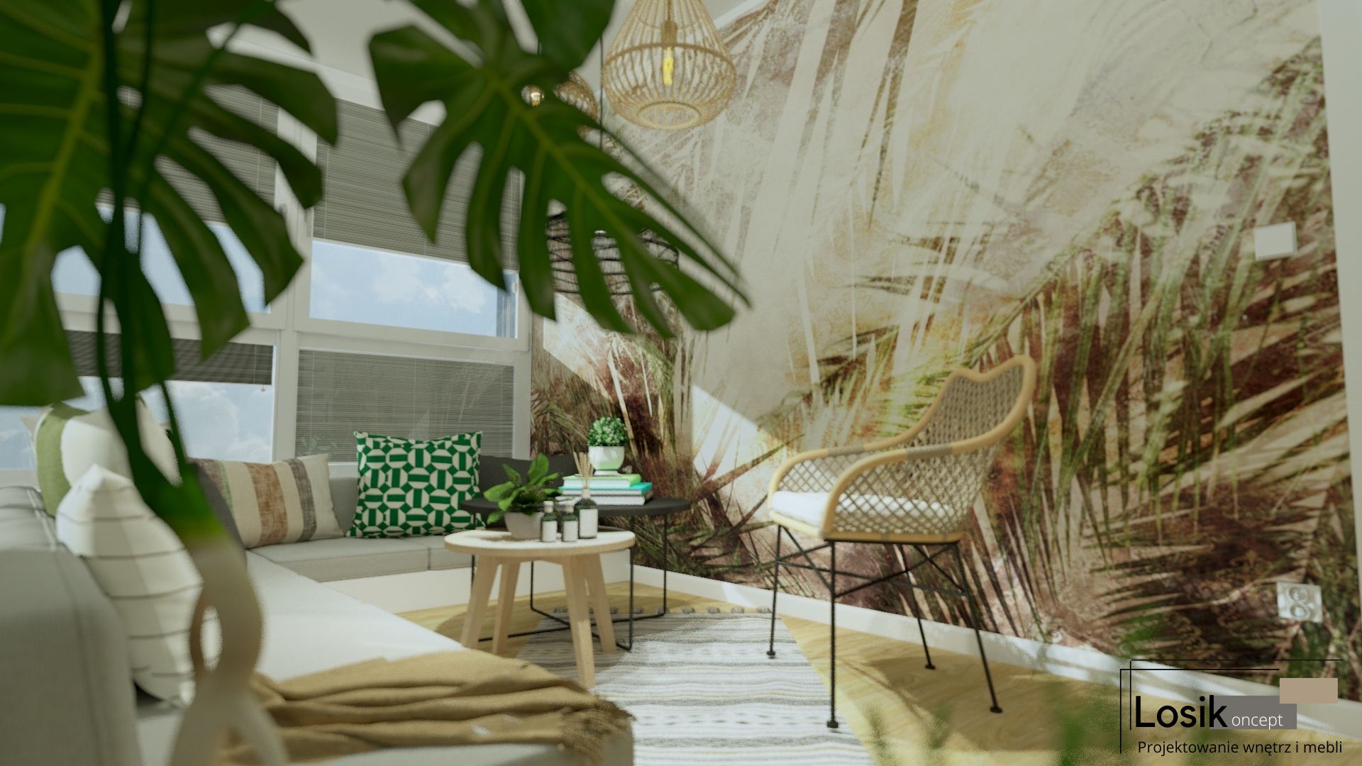 Aranżeria, czyli pokój relaksu.. (mieszkanie Gryfice)