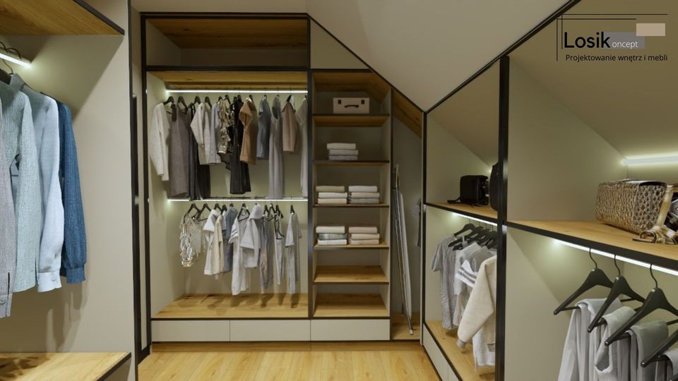 Projekt garderoby (Resko)