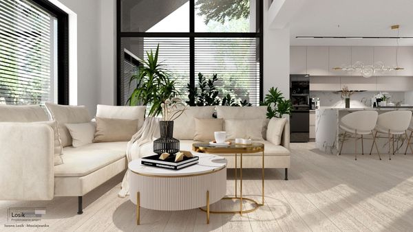 Projekt wnętrza domu (Kołobrzeg)